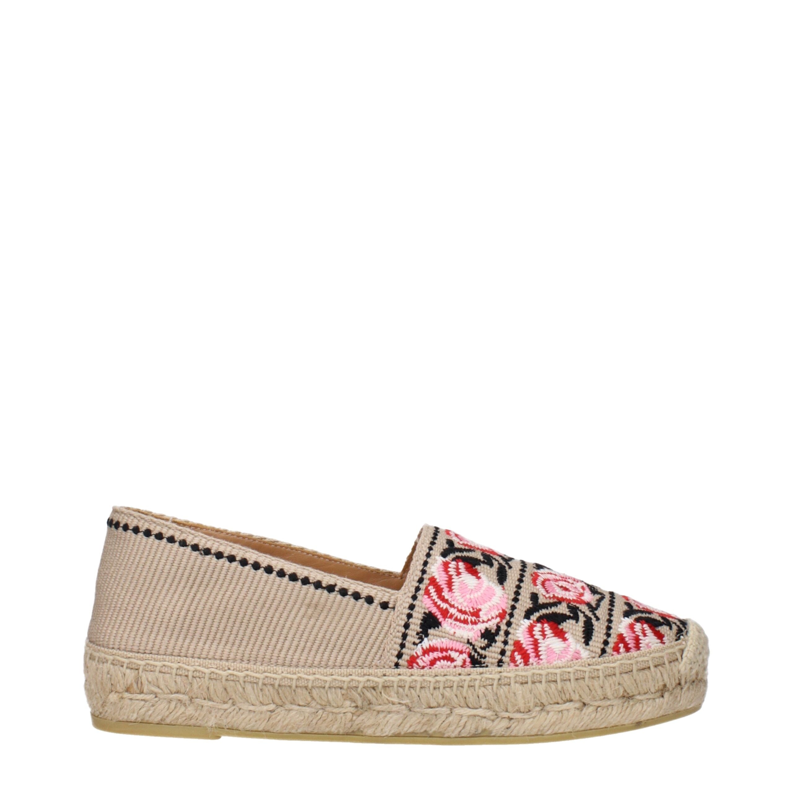 Prada Beige Fabric Espadrille